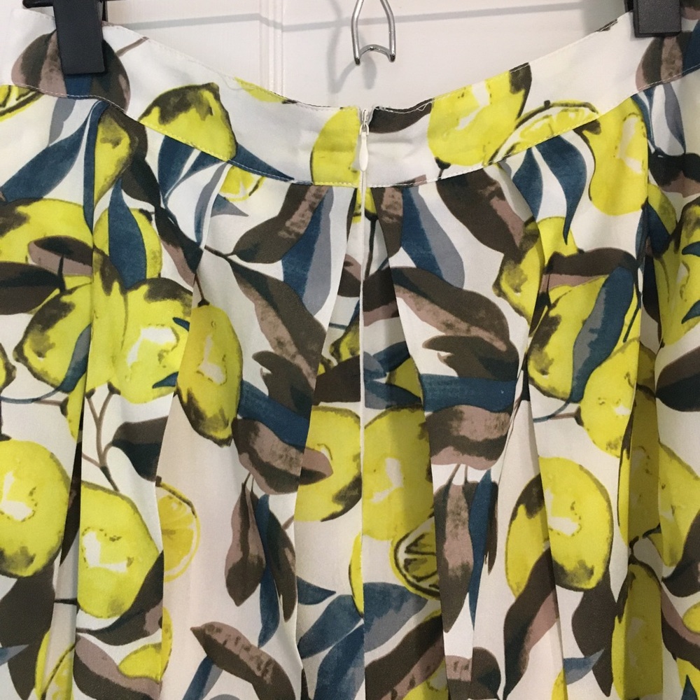 Elorie Lemons Print Pleated Skirt - Picture 3 of 5